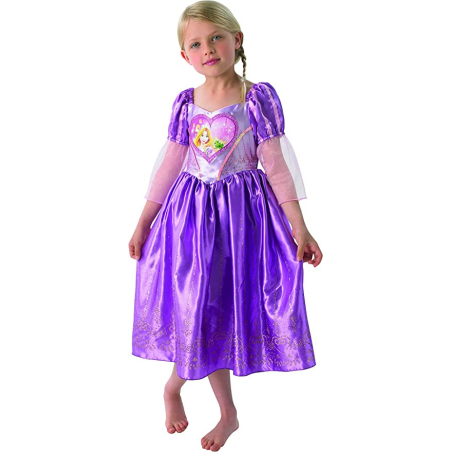 Disfraz de Rapunzel Love Heart Infantil