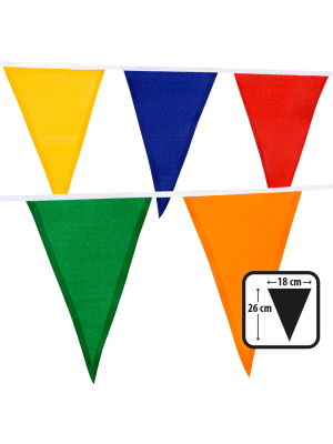 Banderines de Tela Multicolor