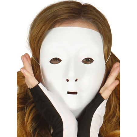 Mascara Blanca  Infantil - Mascaras de Caras
