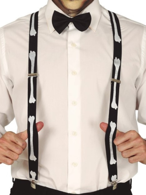 Tirantes de Esqueleto - Accesorios Halloween