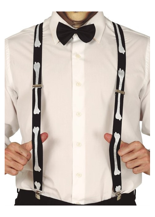 Tirantes de Esqueleto - Accesorios Halloween