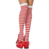 Medias de Rayas Rojo y Blanco - Medias y Pantys