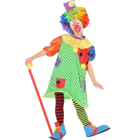 Disfraz de Payasa Infantil - Disfraces de Payasos para Niñas