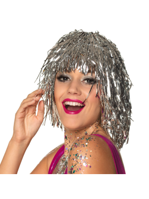 Peluca Fashion Plata - Pelucas