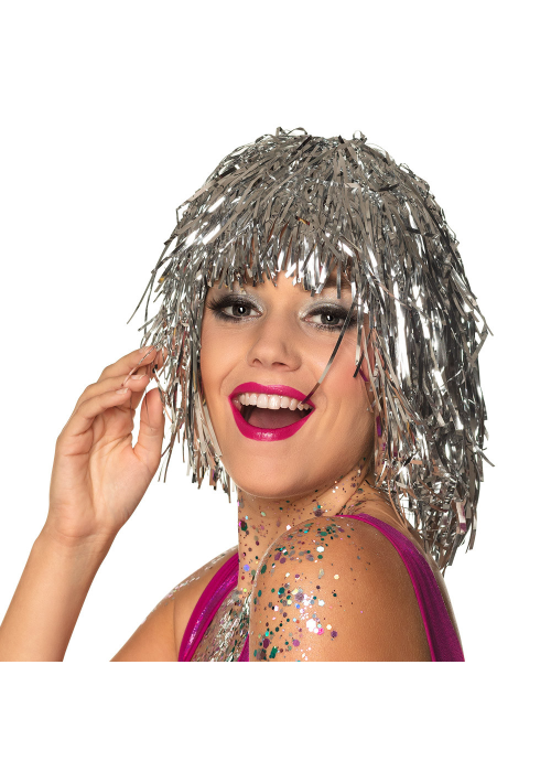 Comprar Peluca Fashion Plata - Pelucas