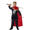 Disfraz de Rey Medieval Azul Infantil