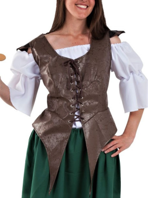 Corpiño medieval guerrera