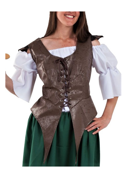 Corpiño medieval guerrera