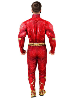 Disfraz de Flash musculoso para adulto