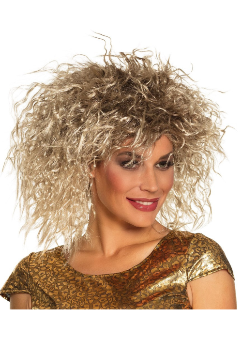 Peluca de Tina Turner Deluxe