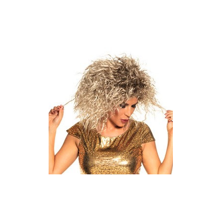 Peluca de Tina Turner Deluxe