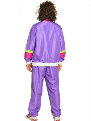 Disfraz de Gimnasta Morado Hombre