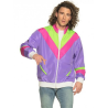 Sudadera morada de los años 80 hombre