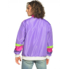 Sudadera morada de los años 80 hombre