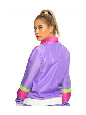 Sudadera morada de los años 80