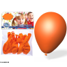 Globos Naranjas 10 Unid
