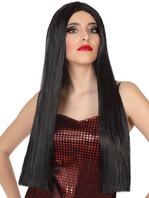 Perruca De Cabell Negre