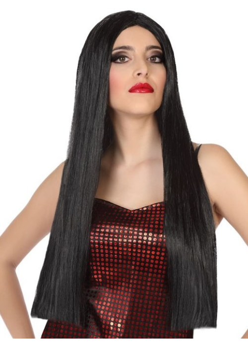 Perruca De Cabell Negre