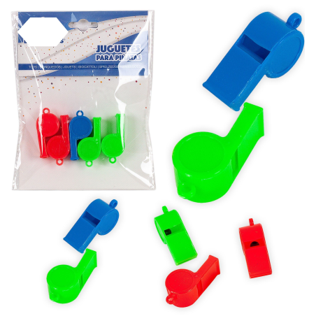 Bolsa Silbatos 5 Unidades