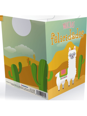 Tarjeta Cumpleaños llama...