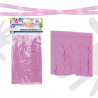 Guirnalda de Flecos de Plastico Rosa