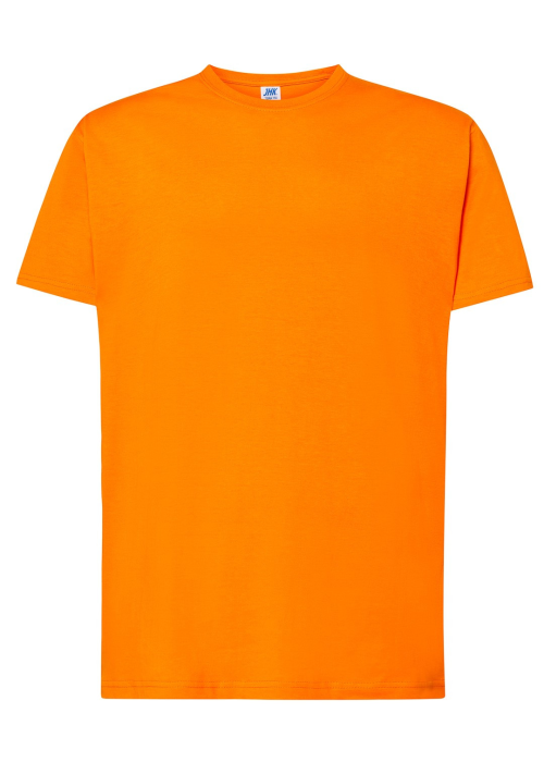 Camiseta Naranja Manga Corta Adulto