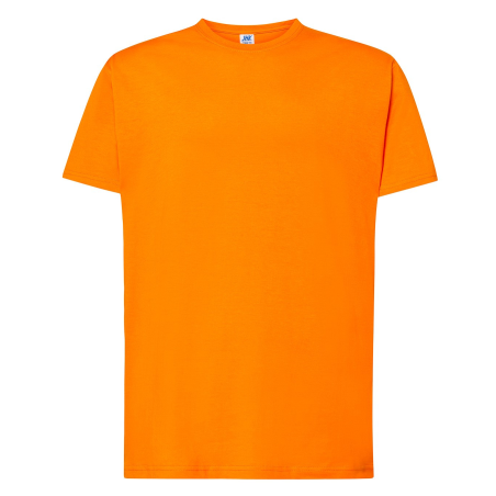 Camiseta Naranja Manga Corta Adulto