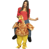 Disfraz de montado sobre gallo - Disfraces a Hombros