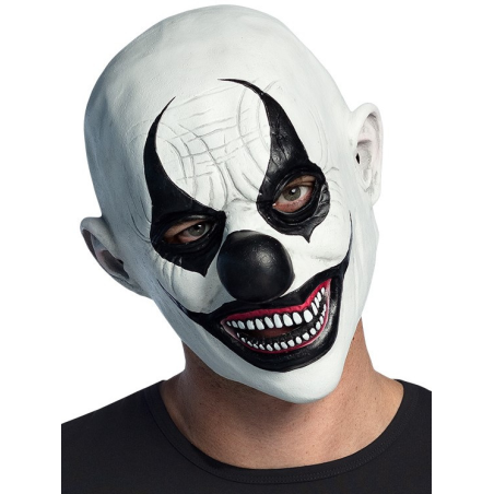 Mascara Payaso Diabolico Negro