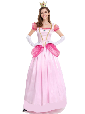 Disfraz de Princesa Rosa