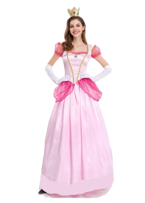 Disfraz de Princesa Rosa
