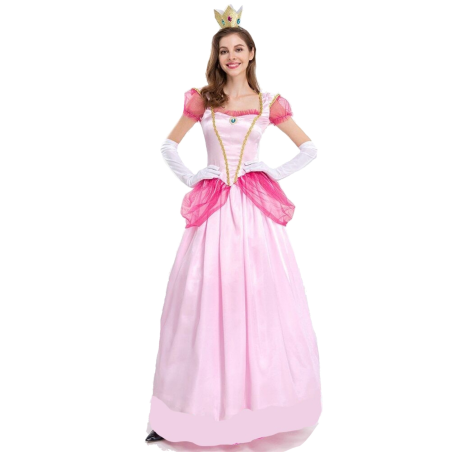 Disfraz de Princesa Rosa