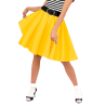 Falda Años 50 Amarilla - Disfraces de Grease para Mujer
