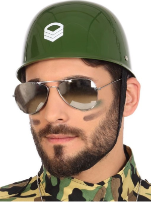 Casco Militar Verde