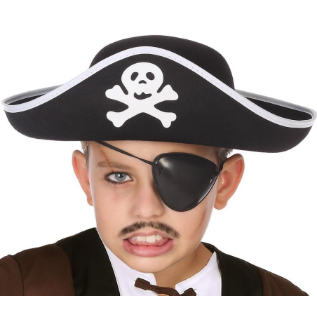Sombrero Pirata infantil - Complementos de Piratas