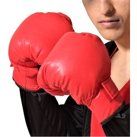 Boxeo eskularruak Gorria