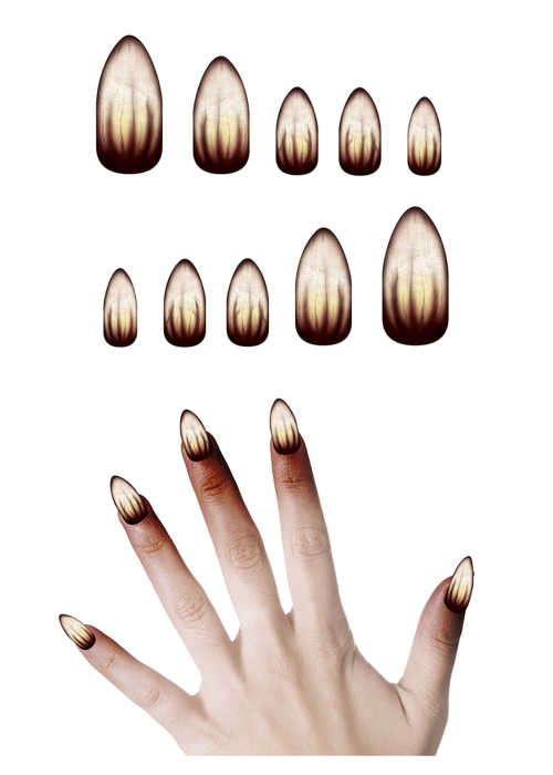 Uñas Hombre Lobo 10 Unid