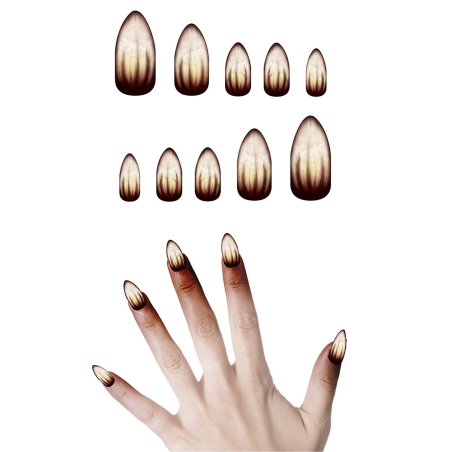 Uñas Hombre Lobo 10 Unid