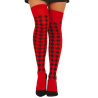 Medias de Rombos Rojos y Negros