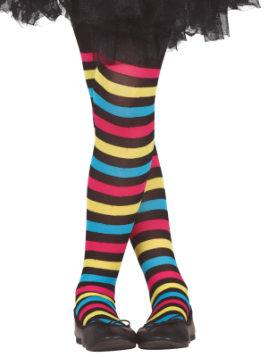 Tights Purple and Black Child