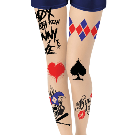 Panty De Harley Quinn para Mujer - Complementos Halloween Joker