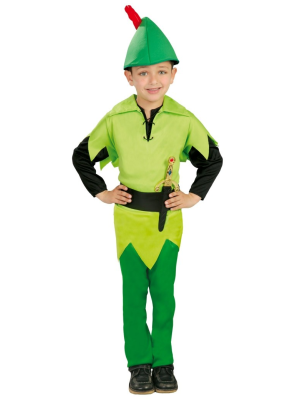 Disfraz de Arquero Peter Pan infantil - Disfraces de Peter Pan Infantiles