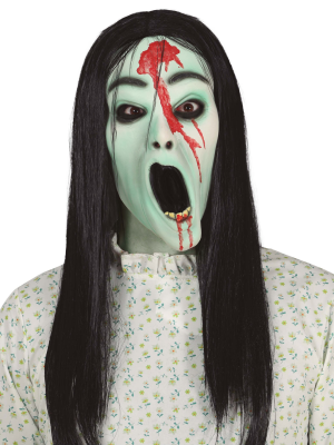 Mascara Niña Fantasma con Pelo