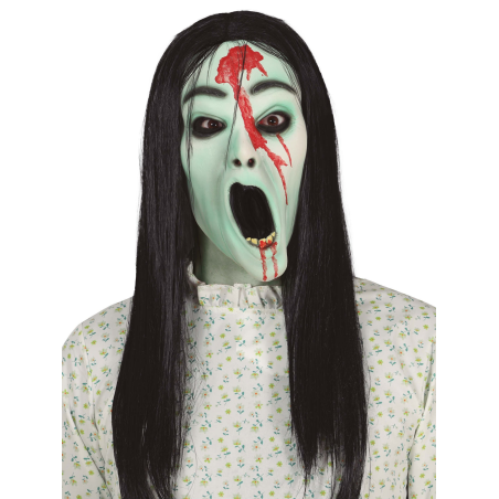 Mascara Niña Fantasma con Pelo