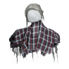 Muñeco Zombie Medio Cuerpo 120cm