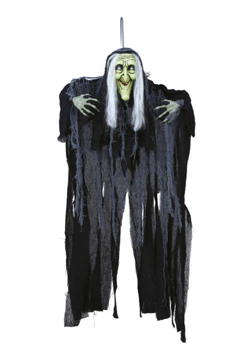 Muñeco Colgante Bruja Verde 90 cm
