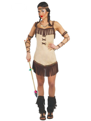Disfraz de India Miwok - Disfraces de Indios Adultos