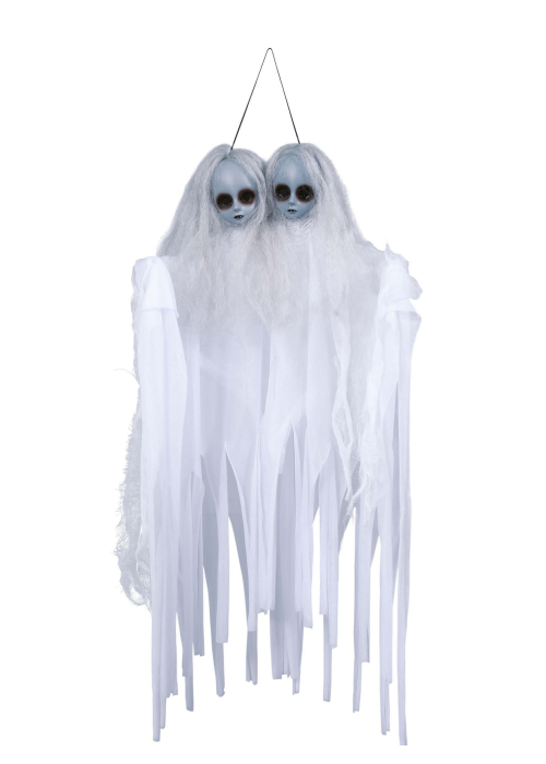 Muñeco Colgante Siamesas Fantasmas 70 cm