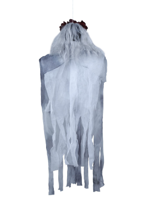 Muñeco Colgante Fantasma con Rosas 100 cm