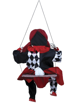 Muñeco Colgante Payasa en Columpio 80 cm
